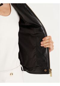 Marciano Guess Kurtka skórzana 6RGL09 7133A Czarny Regular Fit. Kolor: czarny. Materiał: skóra #6