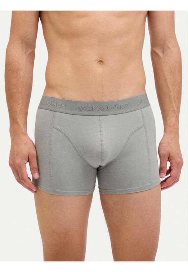 Jack & Jones - Jack&Jones Komplet 3 par bokserek Ordinary 12275575 Szary. Kolor: szary. Materiał: bawełna