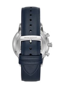 Armani Exchange - Zegarek AR11226. Kolor: niebieski. Materiał: materiał, skóra #4