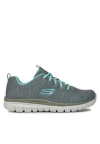 skechers - Buty Skechers. Kolor: szary