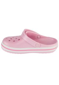 Buty do chodzenia dla dzieci Crocs Crocband. Kolor: różowy. Materiał: materiał, syntetyk