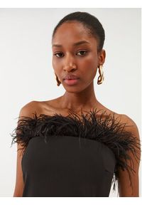 Patrizia Pepe Sukienka koktajlowa 8A1227/A6F5-K103 Czarny Slim Fit. Kolor: czarny. Materiał: syntetyk. Styl: wizytowy #3