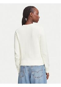 Guess Jeans Sweter W6YR40 Z1074 Kremowy Regular Fit. Kolor: kremowy. Materiał: bawełna #3