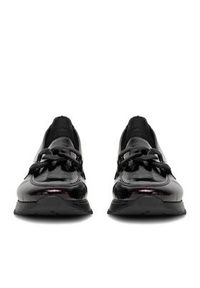 Rieker Półbuty 49051-35 Bordowy. Kolor: czerwony. Materiał: materiał, syntetyk #2