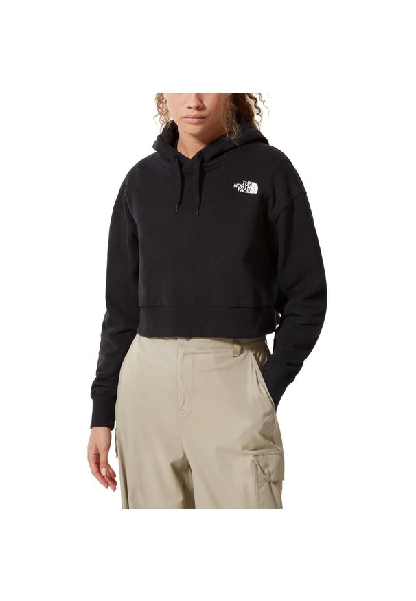 Bluza damska The North Face Trend Crop. Typ kołnierza: kaptur. Kolor: czarny. Sport: turystyka piesza