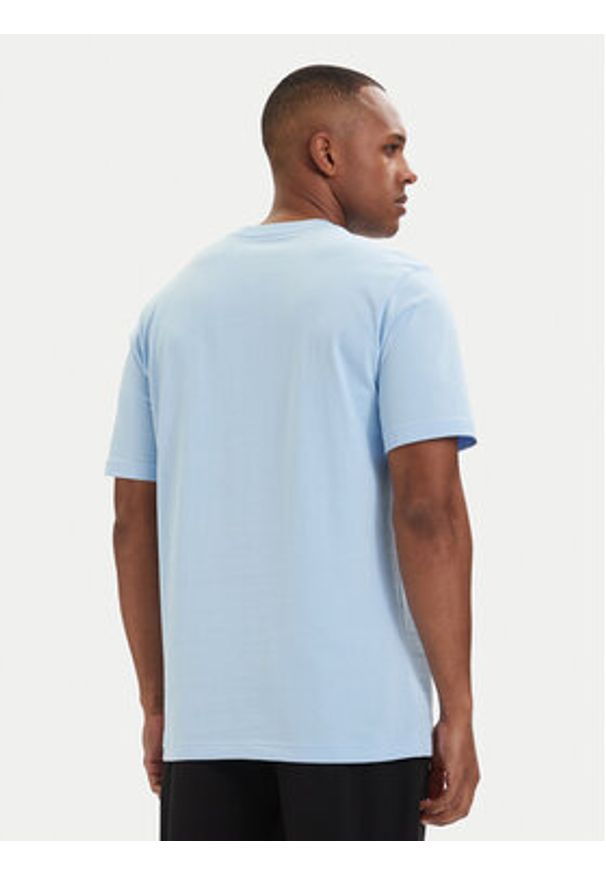 Adidas - adidas T-Shirt Novelty Mini Graphic JZ5038 Błękitny Regular Fit. Kolor: niebieski. Materiał: bawełna