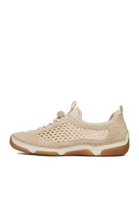 Rieker Półbuty CEO-55960-60 Beżowy. Kolor: beżowy. Materiał: skóra #5