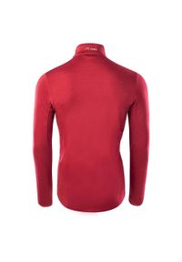 Elbrus - Męska Bluza Polarowa Emino Polartech Fleece Jacket. Kolor: czerwony. Materiał: polar. Sezon: zima. Sport: turystyka piesza