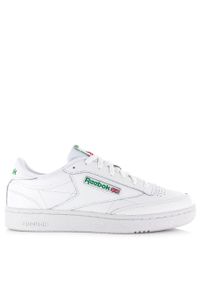 Buty do chodzenia męskie Reebok Club C White. Zapięcie: sznurówki. Kolor: biały. Materiał: skóra, syntetyk, tkanina, materiał. Szerokość cholewki: normalna. Model: Reebok Club. Sport: turystyka piesza #2