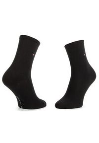 TOMMY HILFIGER - Tommy Hilfiger Skarpety długie 371221 Czarny. Kolor: czarny. Materiał: materiał #2
