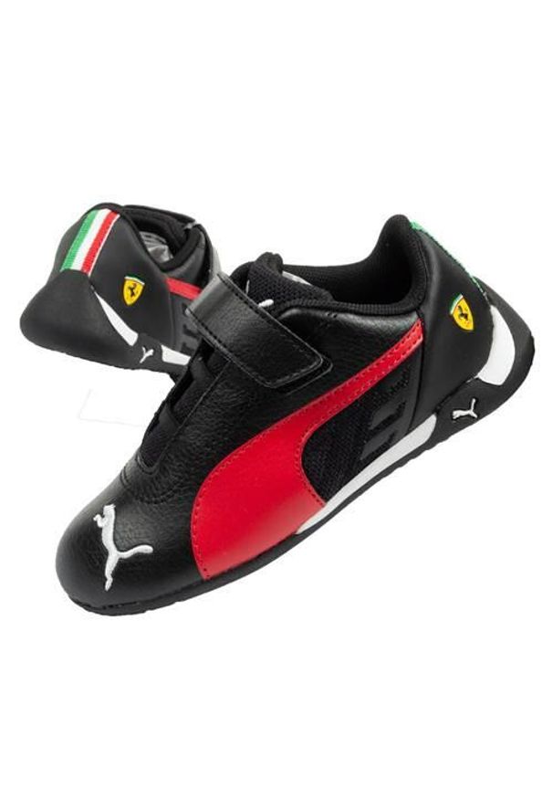 Buty do chodzenia niemowlęce Puma Race R-cat. Zapięcie: rzepy. Kolor: wielokolorowy. Materiał: guma, materiał, tkanina, syntetyk. Szerokość cholewki: normalna. Sport: turystyka piesza