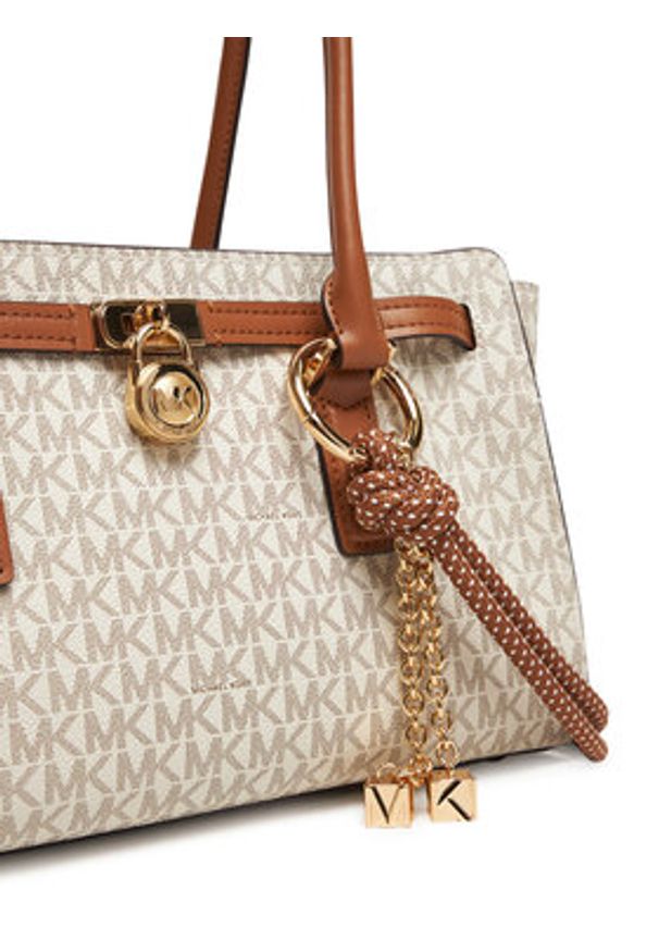 MICHAEL Michael Kors Torebka 30F5GNXT0B Écru. Materiał: skórzane