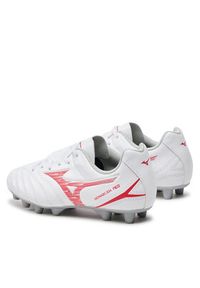 Mizuno Buty do piłki nożnej Monarcida Neo Iii Select Jr Md P1GB2425 Biały. Kolor: biały. Materiał: skóra #6