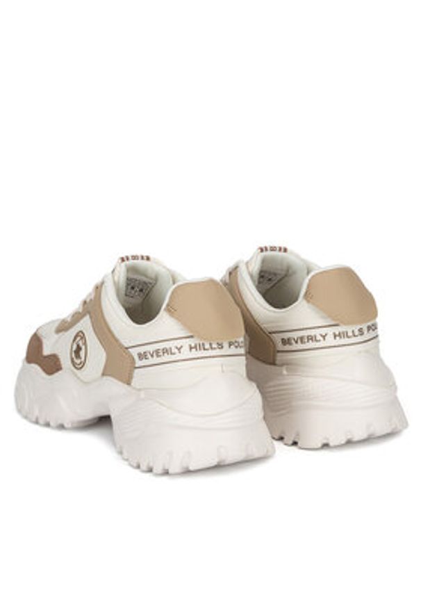 Beverly Hills Polo Club Sneakersy WFA3160-1 Beżowy. Kolor: beżowy. Materiał: skóra