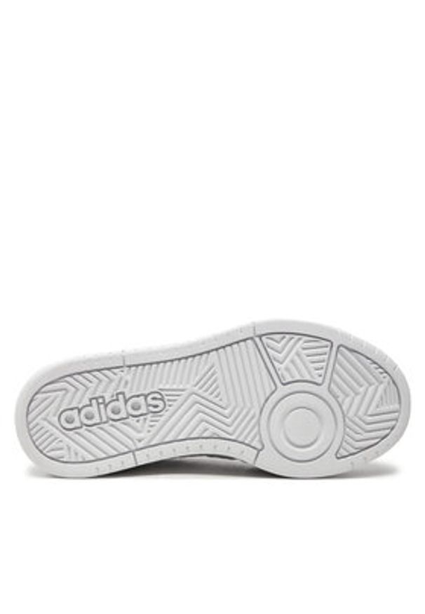 Adidas - adidas Sneakersy Hoops 3.0 Bold J IG6973 Biały. Kolor: biały. Materiał: skóra