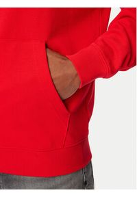 Hugo - HUGO Bluza Dapozip 50548651 Czerwony Relaxed Fit. Kolor: czerwony. Materiał: bawełna #3