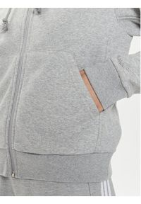 Adidas - adidas Bluza ALL SZN Fleece IW1238 Szary Regular Fit. Kolor: szary. Materiał: syntetyk, bawełna #4
