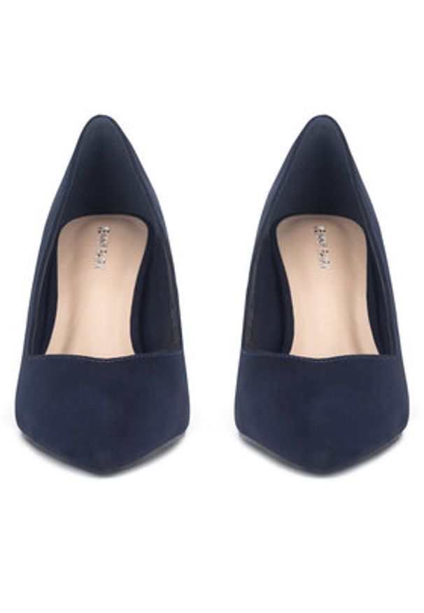 Jenny Fairy Szpilki WFA3003-1 Granatowy. Kolor: niebieski. Materiał: materiał. Obcas: na szpilce