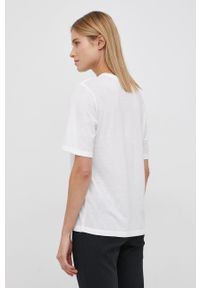 only - Only T-shirt damski kolor biały. Okazja: na co dzień. Kolor: biały. Wzór: nadruk. Styl: casual #6