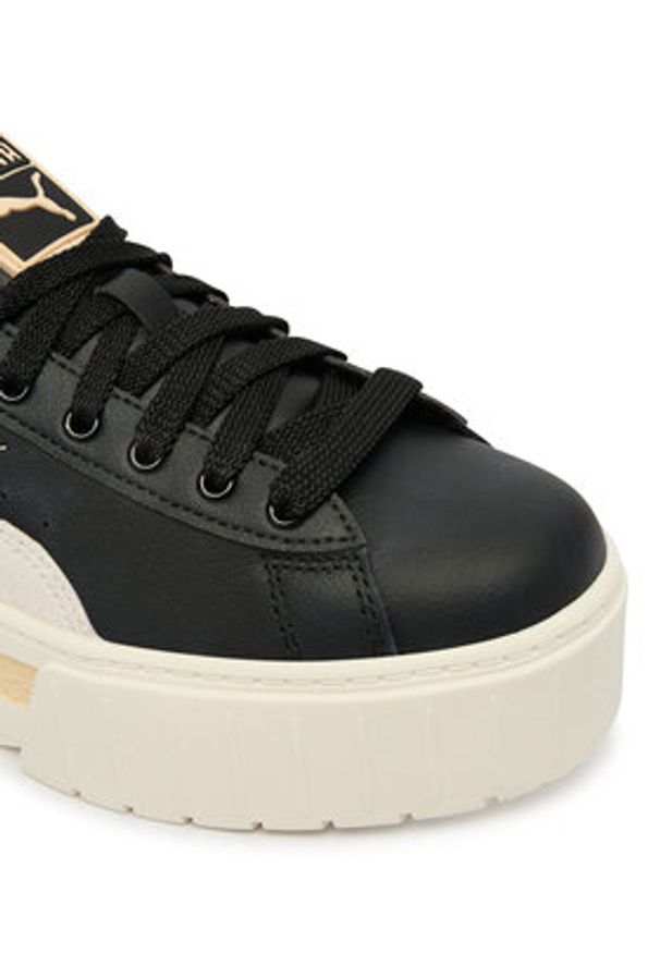 Puma Sneakersy Mayze Lth Wn s 381983 53 Czarny. Kolor: czarny. Materiał: skóra