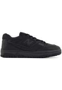 Buty sportowe sneakersy New Balance 550 czarne niskie- BB550BBB. Kolor: czarny. Sport: bieganie #1