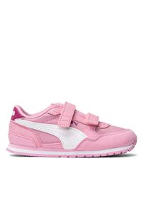 Sneakersy dziecięce różowe Puma ST Runner V3 NL V IN. Okazja: na uczelnię. Kolor: różowy. Materiał: guma, skóra ekologiczna. Szerokość cholewki: normalna. Wzór: aplikacja #4