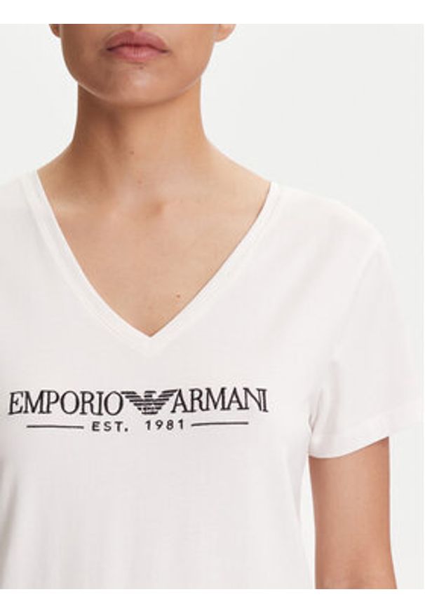 Emporio Armani Underwear T-Shirt EW000409 AF10881 U1131 Biały Regular Fit. Kolor: biały. Materiał: bawełna