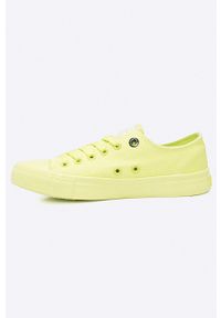 Big-Star - Big Star - Tenisówki. Nosek buta: okrągły. Zapięcie: sznurówki. Kolor: zielony. Materiał: guma #3