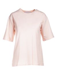 Born2be - Jasnoróżowy T-shirt Crialacia. Kolor: różowy. Materiał: dzianina. Długość rękawa: krótki rękaw #5