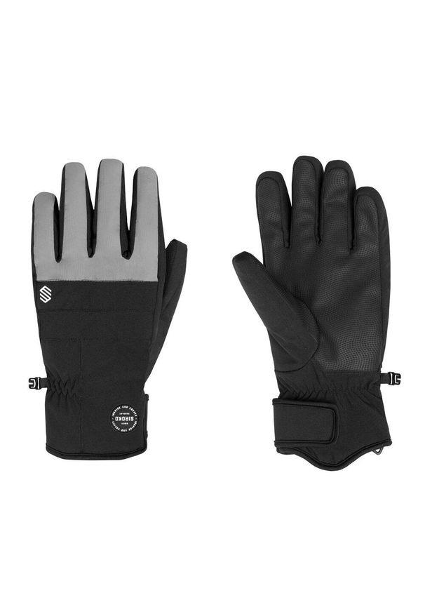 Rękawice do sportów zimowych unisex SIROKO Voss. Kolor: szary, wielokolorowy, czarny. Sezon: zima. Sport: narciarstwo