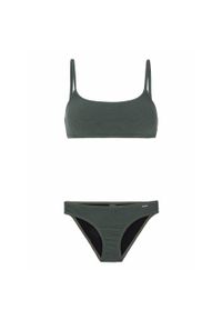 Damski 2-częściowy kostium kąpielowy typu bralette Protest Prthizz. Kolor: zielony