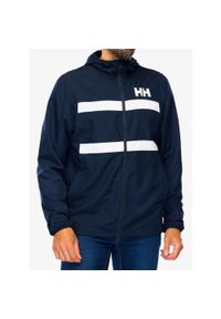 Kurtka przeciwwiatrowa męska Helly Hansen Salt Striped Windbreaker Jacket. Kolor: niebieski. Materiał: syntetyk #1