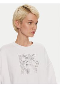 DKNY Sport Bluza DP4T9968 Biały Loose Fit. Kolor: biały. Materiał: syntetyk. Styl: sportowy #4