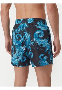 Versace Jeans Szorty sportowe 80GAD11D Czarny Regular Fit. Kolor: czarny. Materiał: syntetyk. Styl: sportowy #2