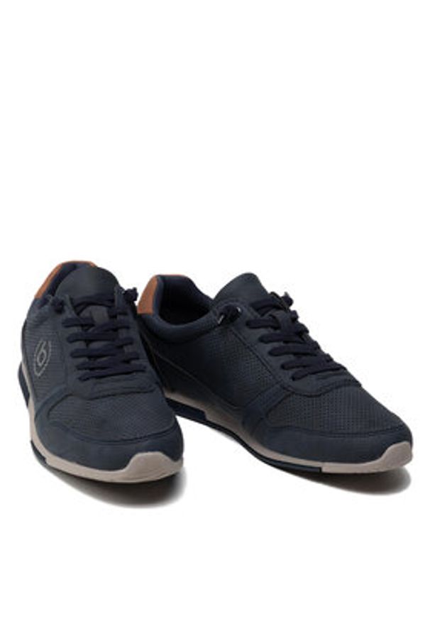 Bugatti Sneakersy 325-86706-5000 Granatowy. Kolor: niebieski. Materiał: skóra