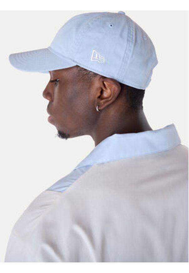 New Era Koszula LA Dodgers Stripe Revere 60596335 Biały Regular Fit. Kolor: biały. Materiał: bawełna