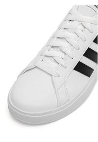 Adidas - adidas Sneakersy GRAND COURT BASE 2.0 GW9261 Biały. Kolor: biały. Materiał: skóra #4