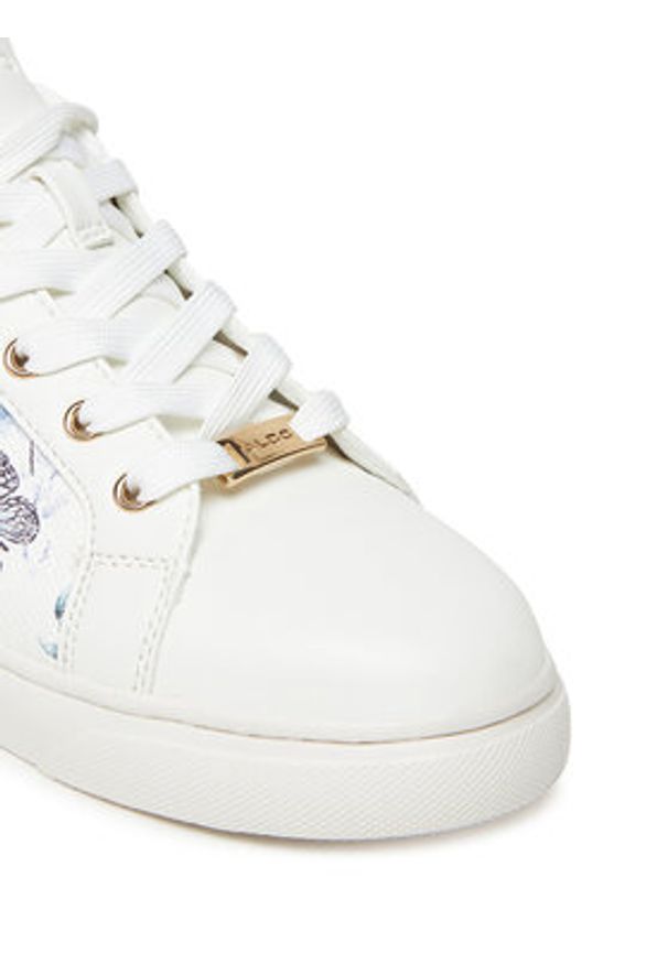 Aldo Sneakersy Dilathielle 13964971 Biały. Kolor: biały. Materiał: skóra