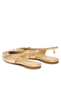 MICHAEL Michael Kors Baleriny Piper Sling 40S6PIFP1M Złoty. Kolor: złoty. Materiał: syntetyk, skóra #5