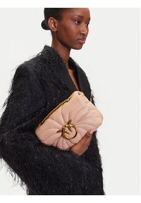 Pinko - PINKO Torebka Love Puff Mini Cl AI 24-25 PLTT 100039 A1EX Różowy. Kolor: różowy. Materiał: skórzane