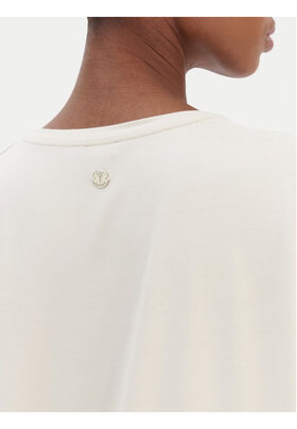 JOOP! T-Shirt Tancy 30100042 Beżowy Regular Fit. Kolor: beżowy. Materiał: wiskoza