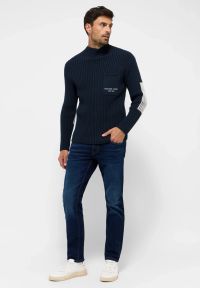 Męskie Spodnie Jeansowe Mustang Style Oregon Slim Denim Blue 1015867 5000 803 #3