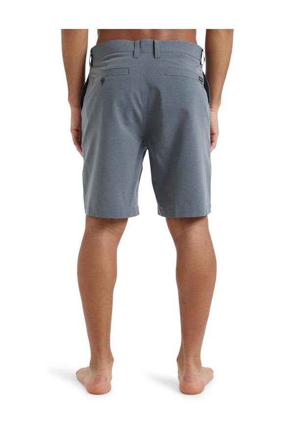 Quiksilver - Spodenki kąpielowe typu amphibian dla Mężczyzn UNION HEATHER AMPH 19" Czarny. Kolor: czarny. Materiał: elastan, poliester, materiał. Styl: sportowy