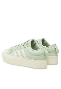 Adidas - adidas Sneakersy Bravada 2.0 Platform JI1800 Zielony. Kolor: zielony. Materiał: materiał. Obcas: na platformie #3