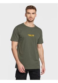 !SOLID - Solid T-Shirt Daniels 21107463 Zielony Regular Fit. Kolor: zielony. Materiał: bawełna #1