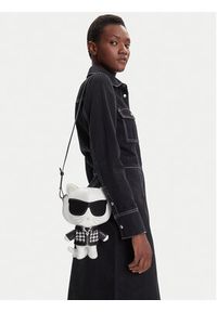 Karl Lagerfeld - KARL LAGERFELD Torebka A3W30187 Czarny. Kolor: czarny. Materiał: skórzane #5