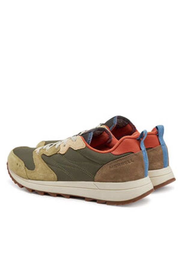 Merrell Sneakersy ALPINE 83 SNEAKER SPORT J006063 Zielony. Kolor: zielony. Materiał: zamsz, skóra