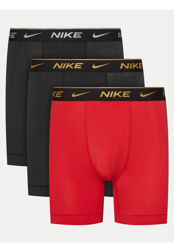 Nike Komplet 3 par bokserek Boxer Brief 0000KE1007 Kolorowy. Materiał: bawełna. Wzór: kolorowy