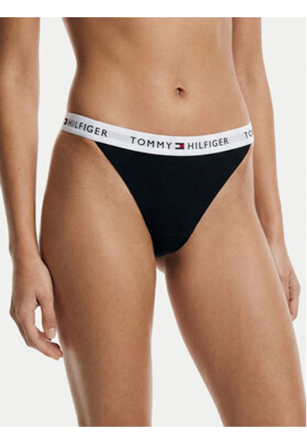 TOMMY HILFIGER - Tommy Hilfiger Komplet stringów UW0UW06519 Kolorowy. Materiał: bawełna. Wzór: kolorowy