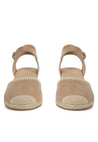 Jenny Fairy Espadryle WYL2610-1 Beżowy. Kolor: beżowy. Materiał: materiał #4